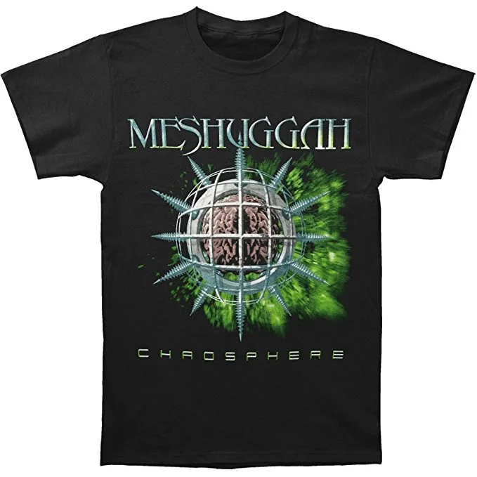 Meshuggah Chaosphere T-Shirt Short Sleeve Cotton Black Men S to 2345XL BE658