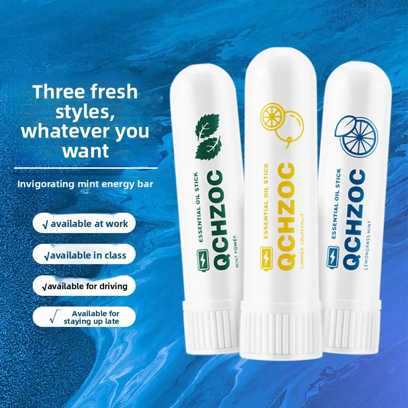 Mint Naseninhalator Energy Stick Erfrischend für Studenten Klasse Driving Bleiben Sie wach Cool Boost Alertness