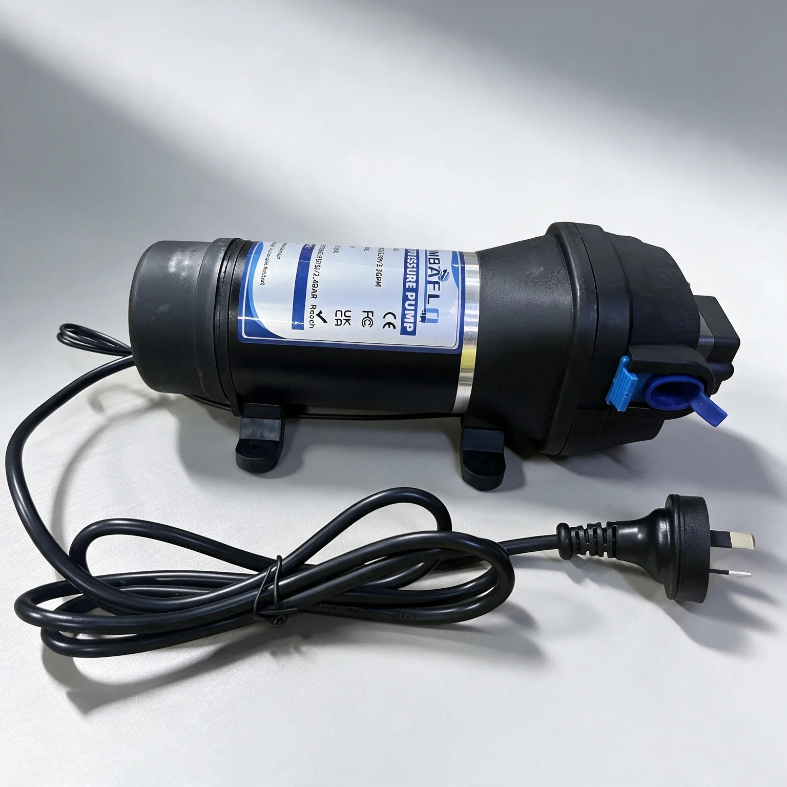 RV Water Pump FL-32 220V 12.5LPM 35PSI Vacuum Pressure Booster Water Circulation Diaphragm AC Cleaning Pump