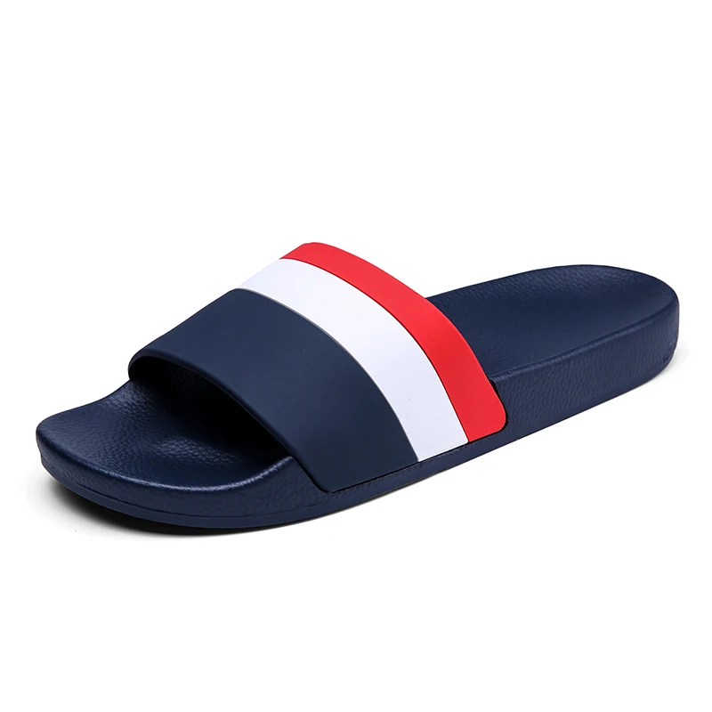 

2025 модные мужские и женские тапочки, летние сандалии на плоской подошве, легкие семейные тапочки для ванной, домашняя нескользящая обувь для душа