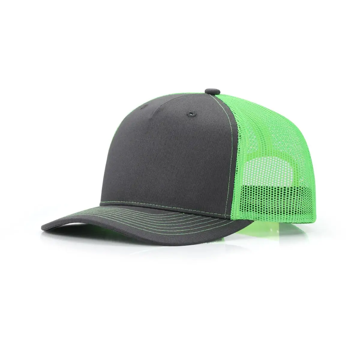 Custom Cap Print With Logo Personalized Company Design Men Summer Hole Mesh Sunshade Truck Driver Baseball Competition Event Hat view 3