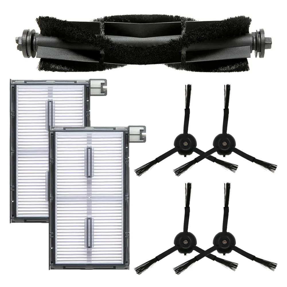 Kit de filtro de cepillo lateral principal de repuesto para Eufy X8 Pro Serie X8 Pro SES, piezas de aspiradora, Herramientas de limpieza, accesorios de barredora