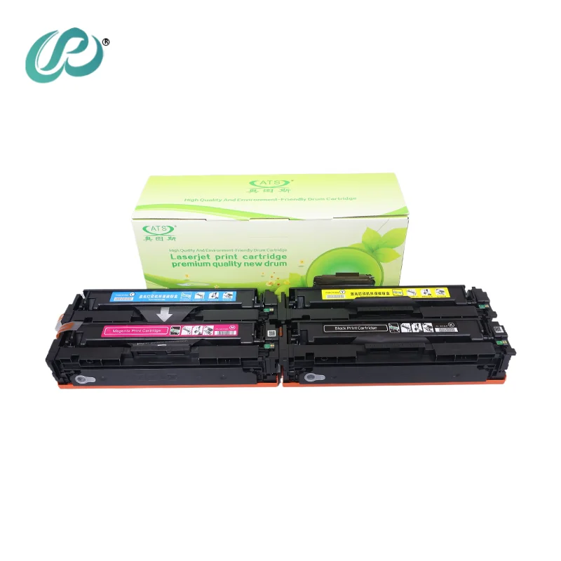 4 Color Compatible Toner Cartridge CF410A CF411A CF412A CF413A for Hp LaserJet M452dn M452dw M452nw MFP M377dw M477fnw Printer