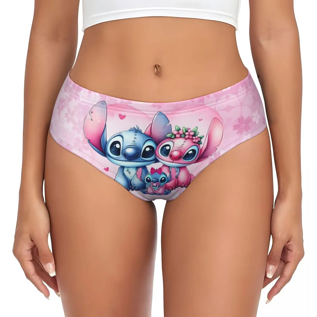 Женские трусики с сердечками на заказ, эластичные трусы Moives, нижнее белье