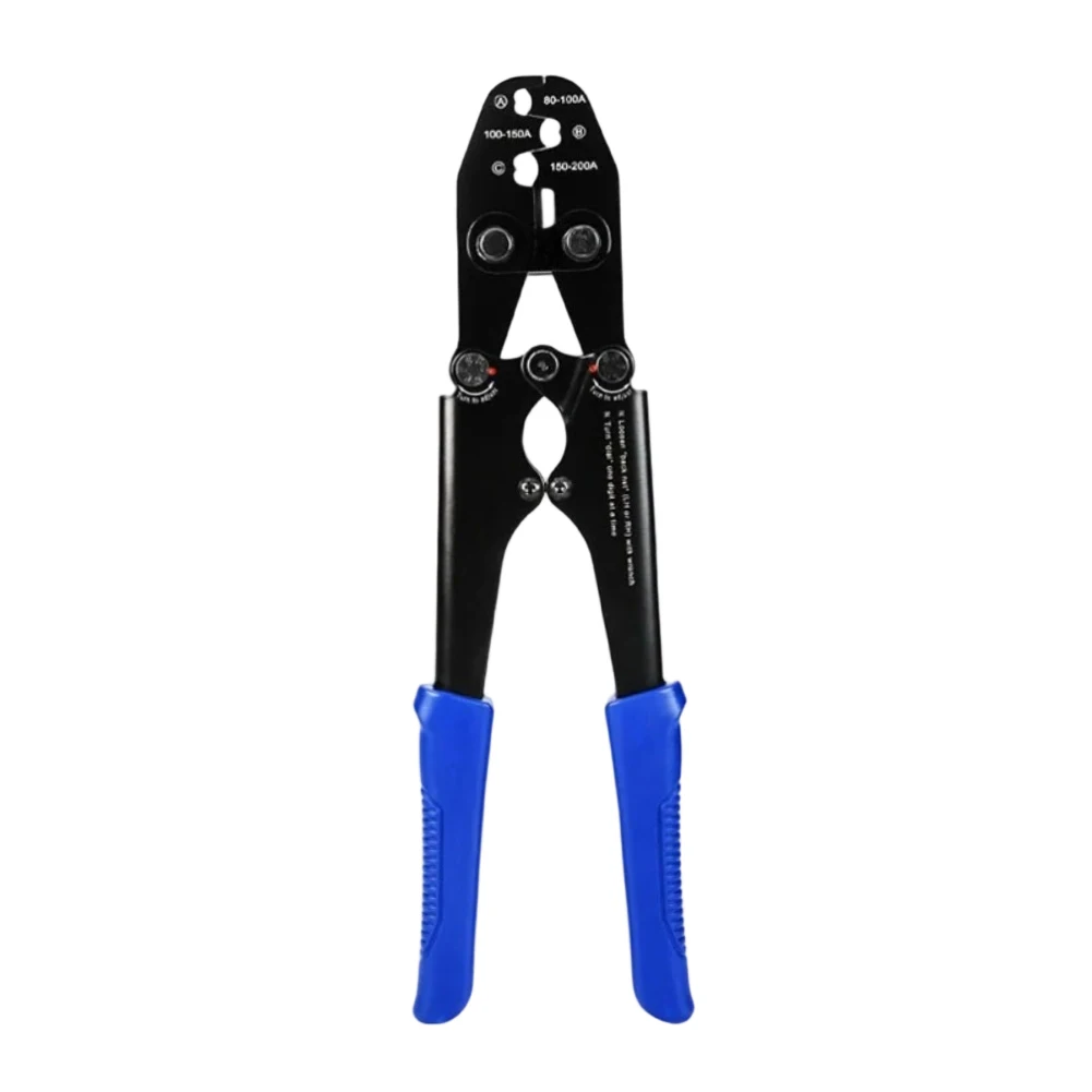 Terminal Tool Crimping Pliers For Electrical Work 415MM Crimper Ergonomic Straight Handle Heat Resistant Up To 105