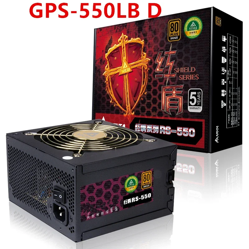 Original New PSU For Delta RS-450 RS-550 RS-650 450W 550W 650W Power Supply GPS-450EB D GPS-550LB D GPS-650JB D