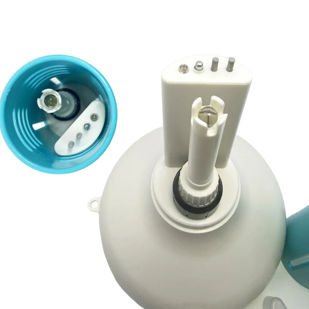 1 peça 7 em 1 testador de qualidade da água da piscina movido a energia solar medidor de cloro inteligente ph/orp/ec/tds/sal/temperatura/cl testador controle de aplicativo sem fio