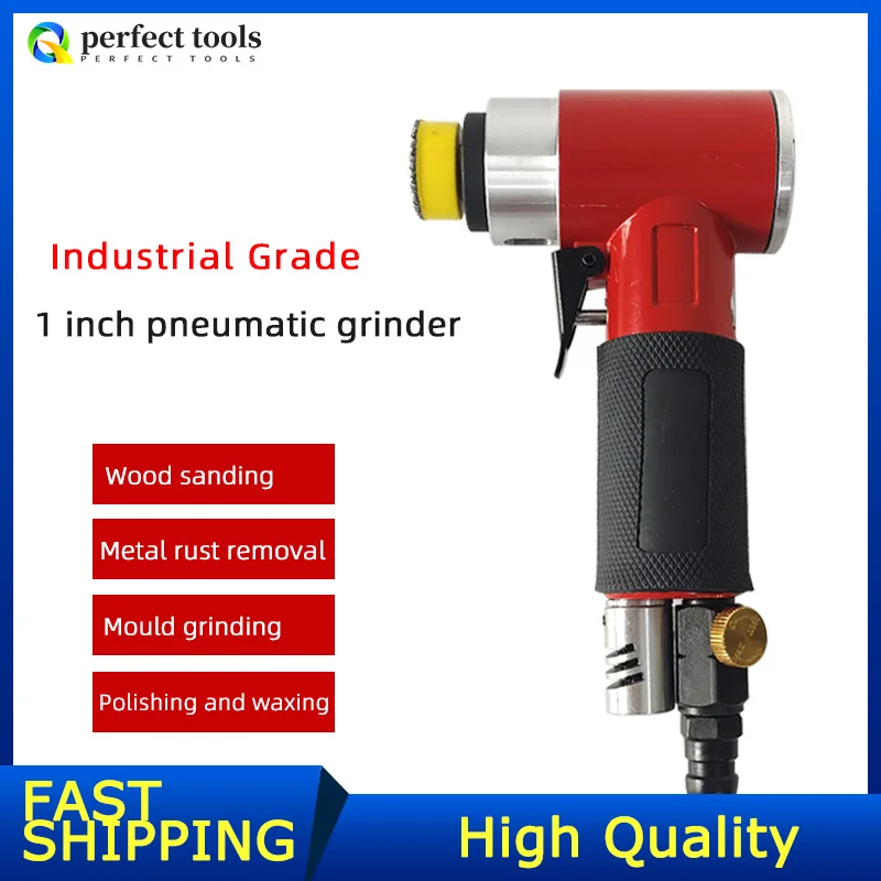 

High Quality 1 Inch Orbital Sander Spot Pneumatic Polishing Machine Tool 90 Degree Point Polisher