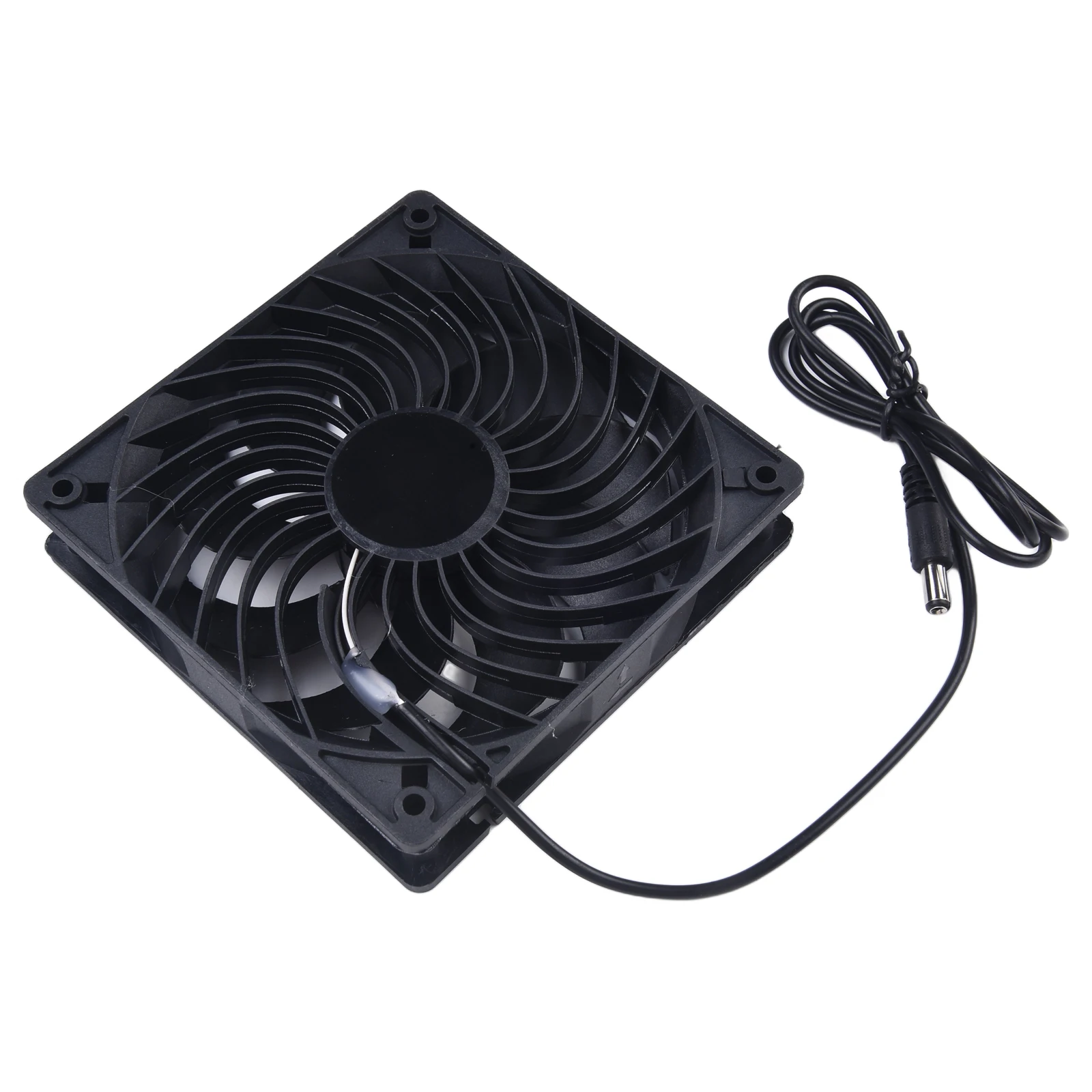 1PCS Solar Powered Fan 12V 10W Waterproof Dual Exhaust Fan Electric Ventilation Fan With Protective Mesh Solar Exhaust Fan