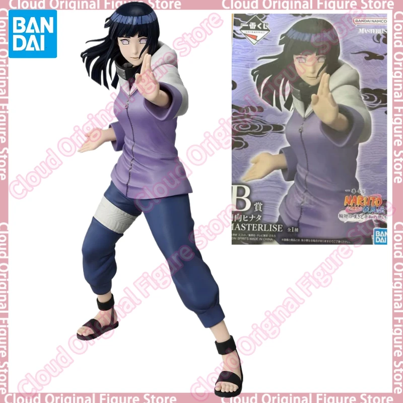 

In Stock 100% Original Bandai Spirits Ichiban Naruto：Shippūden Hyūga Hinata MASTERLISE Model Collection Doll Toy Gift Hobby