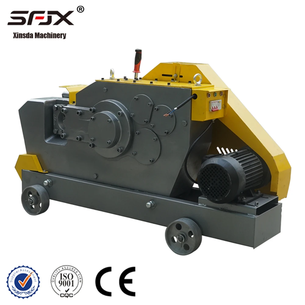 2026  NEW High Productivity 3kW Rebar Cutting Machine Gear Motor & Engine 380V/220V Compatible High Safety Steel Cutter
