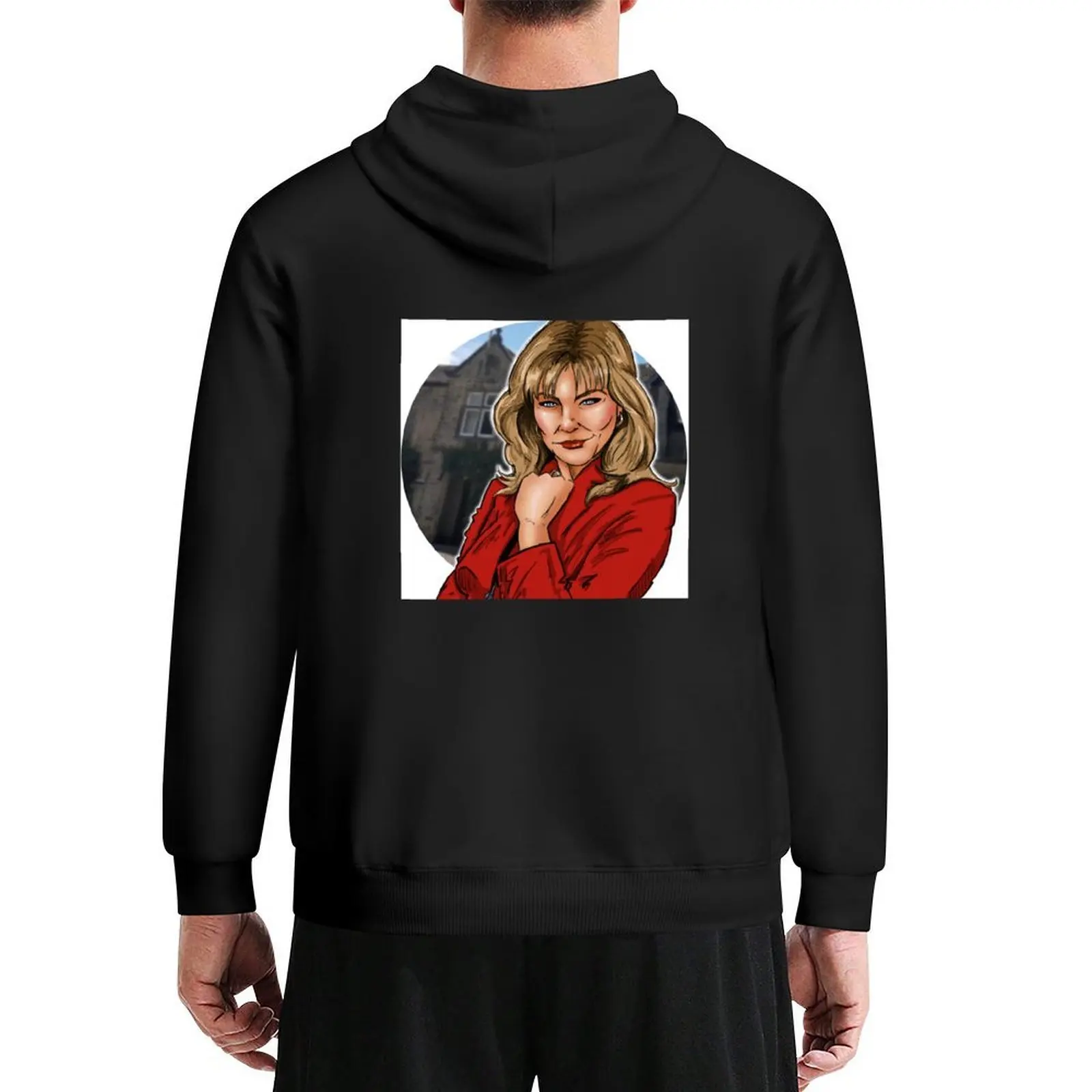 

Celebrating the icons - Kim Tate from Emmerdale Hoodie autumn jacket men mens clothing graphic hoodie