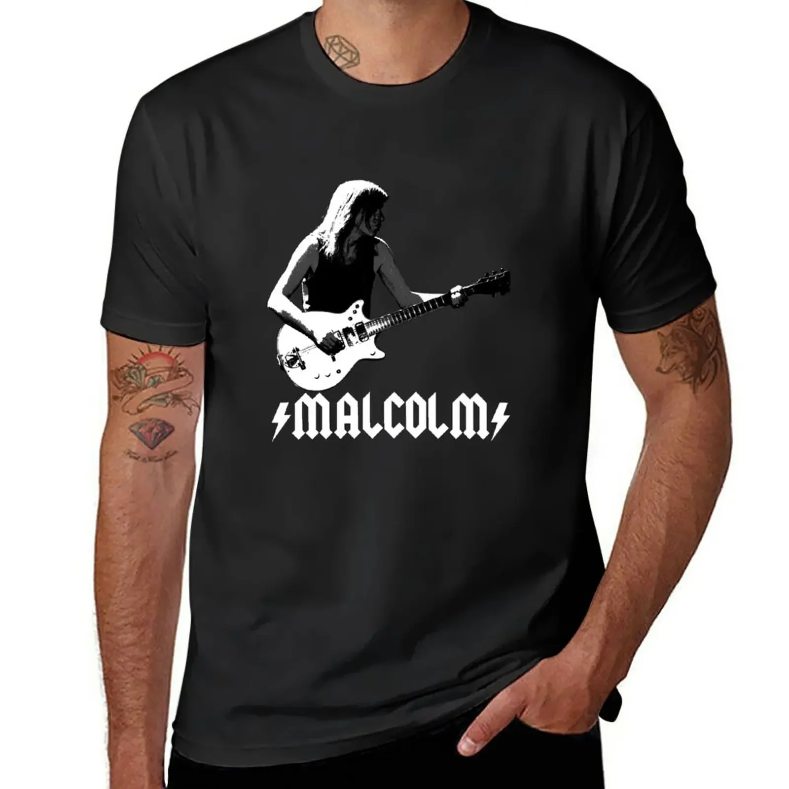 New Malcolm Young T-Shirt for a boy shirts graphic graphic shirts mens funny t shirts