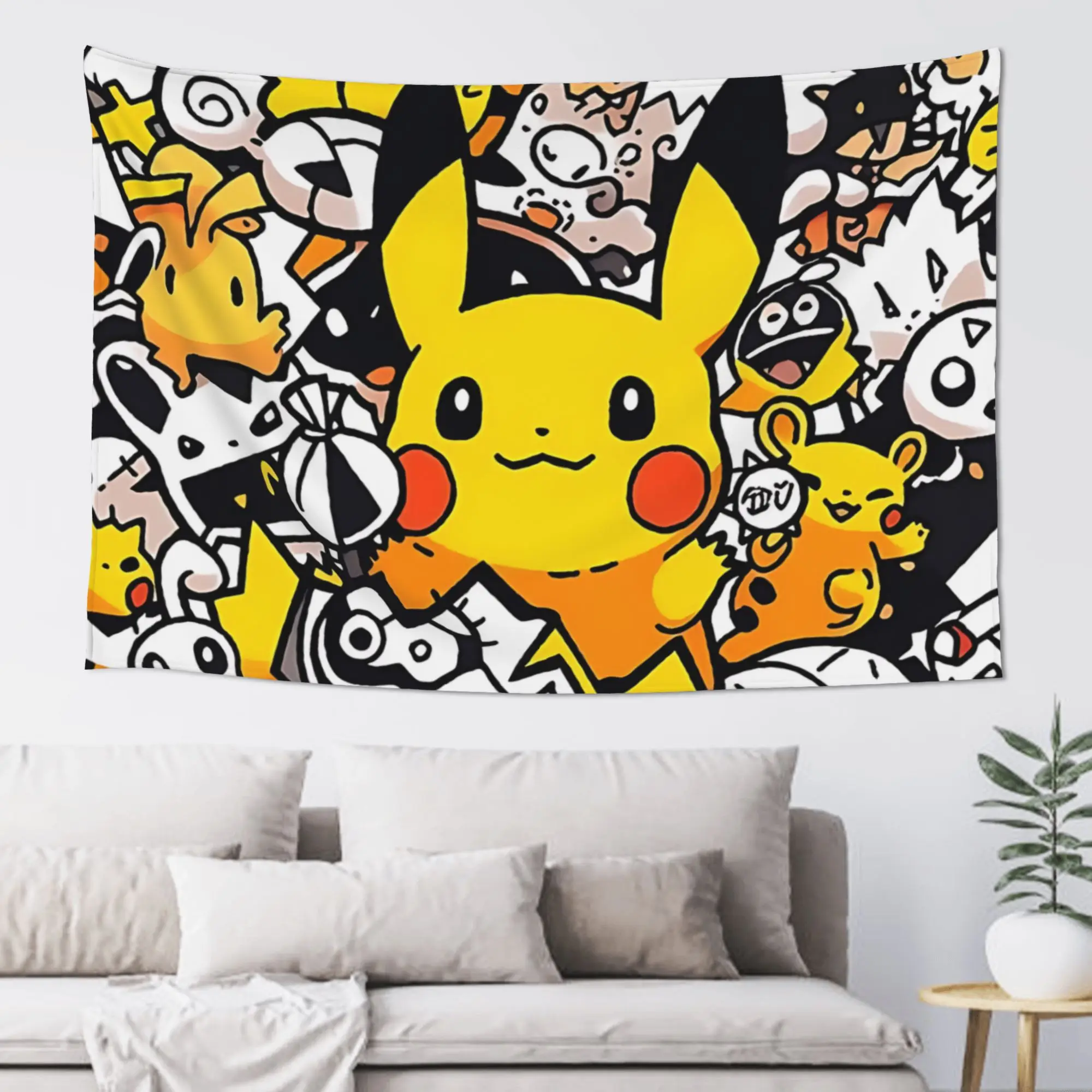 tapecaria-com-tema-de-anime-e-desenhos-animados-de-pokemon-estilo-«cutecore»-para-decoracao-de-quartos-ideal-para-pendurar-na-parede-como-manta-decorativa-um-acessorio-moderno-para-o-quarto