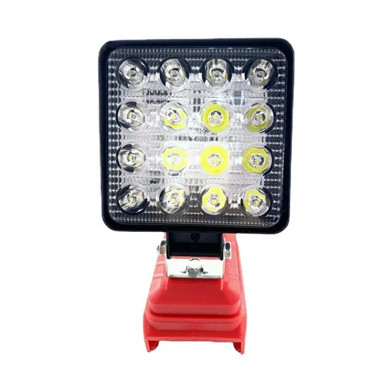 4 inch Wireless LED Work Light Spotlight For Milwaukee M&18 18V 18W Lithium Batteries Outside Working Tools Camping Supplies