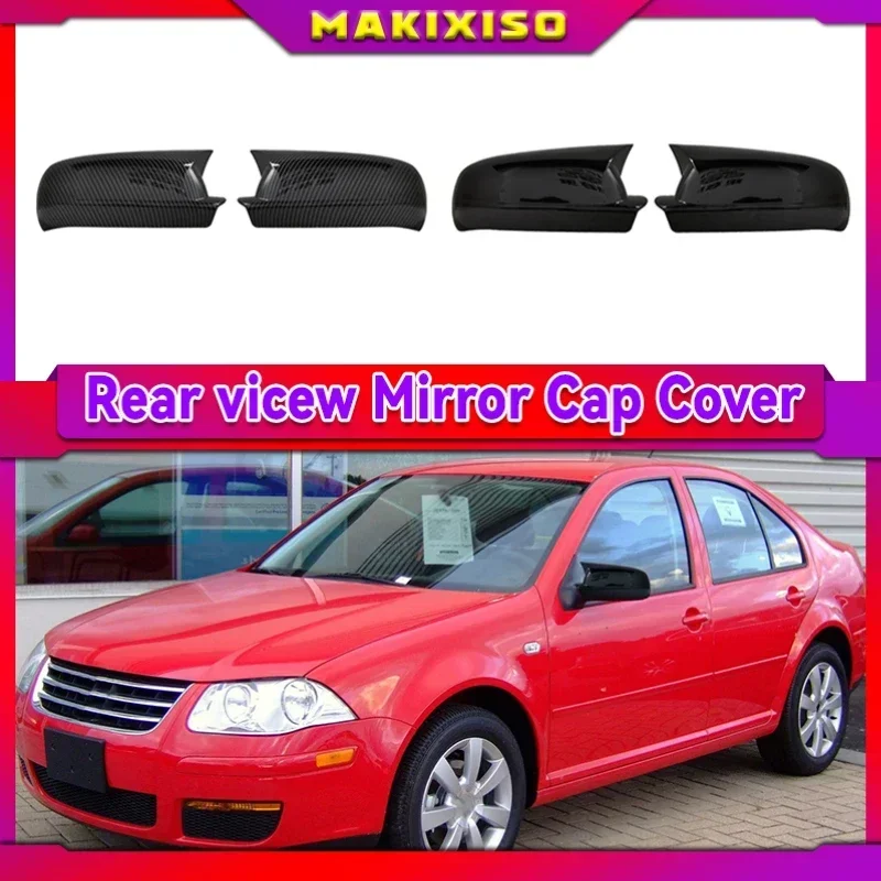 

For Volkswagen VW Golf 4 IV MK4 GTI R 1998-2002 Bora Jetta Passat B5 Side Wing Rearview Mirror Cover