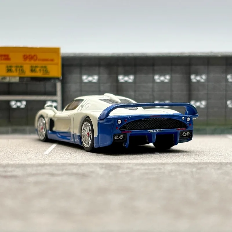 Bbr 1/64 Nieuwe Maserati Mc12 Stradale Witte Legering Speelgoed Motorvoertuig Diecast Metalen Model Geschenken