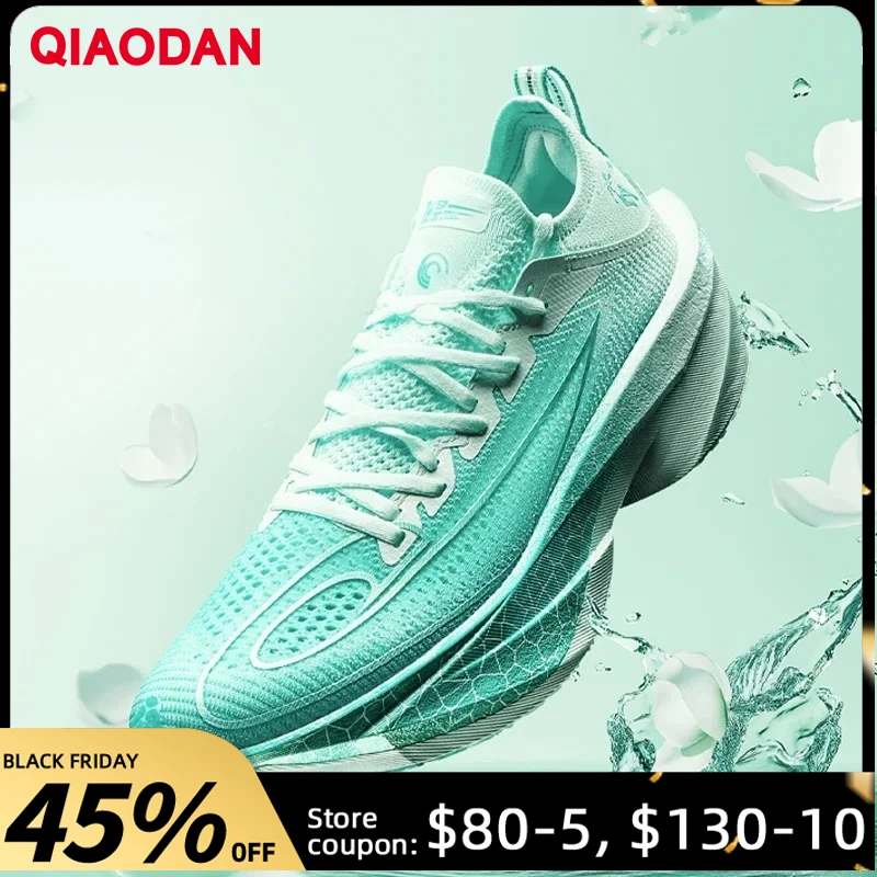 

QIAODAN Feiying Plaid 2.0 для унисекс, новинка 2025, профессиональные марафоны, дышащие противоскользящие амортизирующие кроссовки QDB023252290