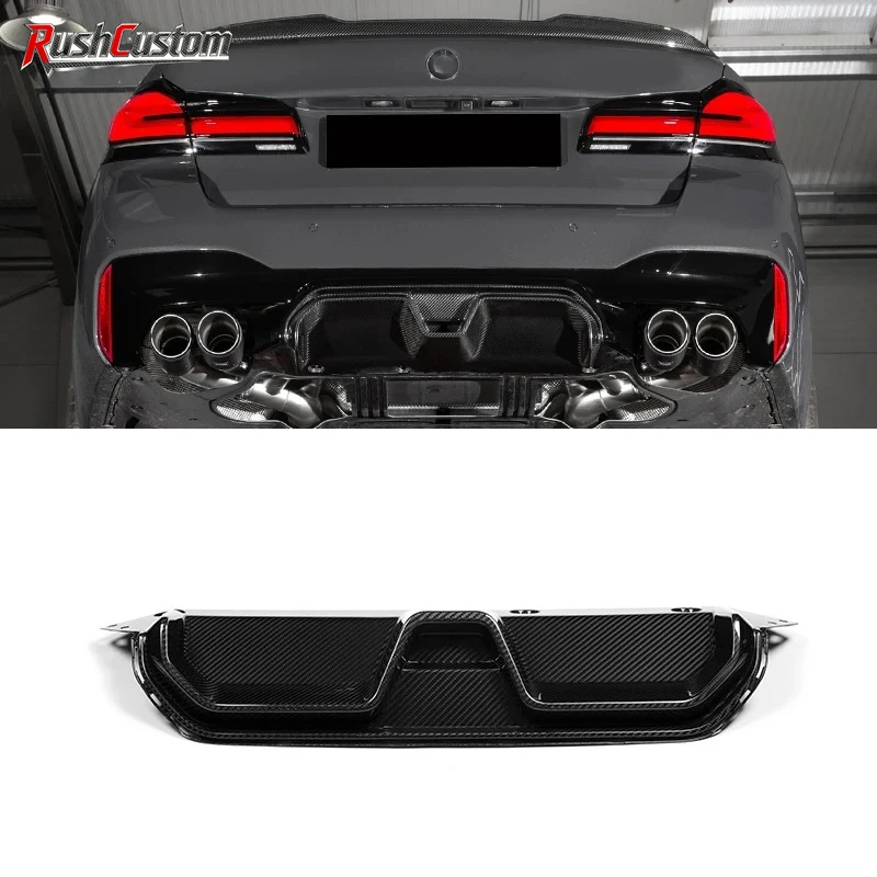 

CS Style Dry Carbon Fiber Rear Bumper Diffuser for BMW F90 M5 LCI 2020-2023 Carbon Fiber Diffuser