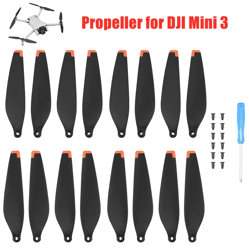 المروحة استبدال ل DJI MINI 3 الطائرة بدون طيار 6030 الدعائم شفرة خفيفة الوزن المشجعين الجناح قطع الغيار ل MINI 3 الملحقات
