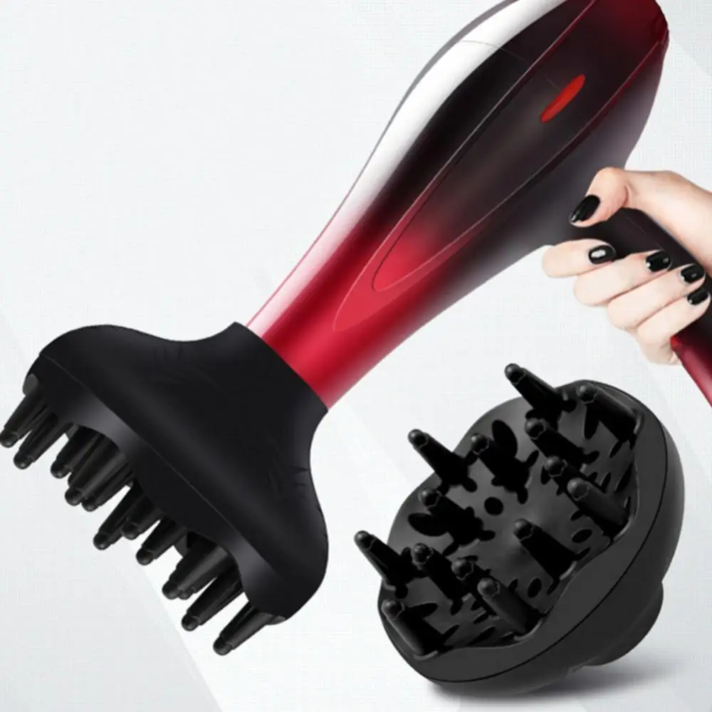 Hair Dryer Cover Universal Silicone Hairdryer Diffuser Cover Hairdressing Blower Cover Styling Salon Curly Hair Dryer Diffuser