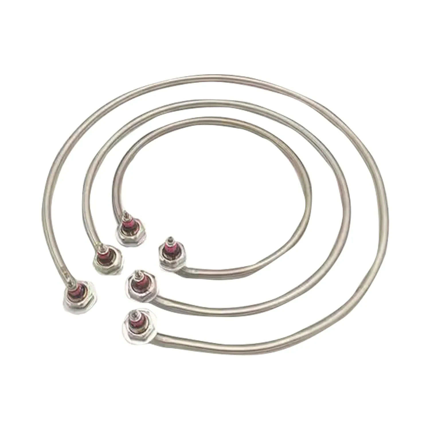 SUS304 M16 Electric Heater Element 220V Circular Round Type Immersion Heating Element for Water Tank/Kettle/Boiler
