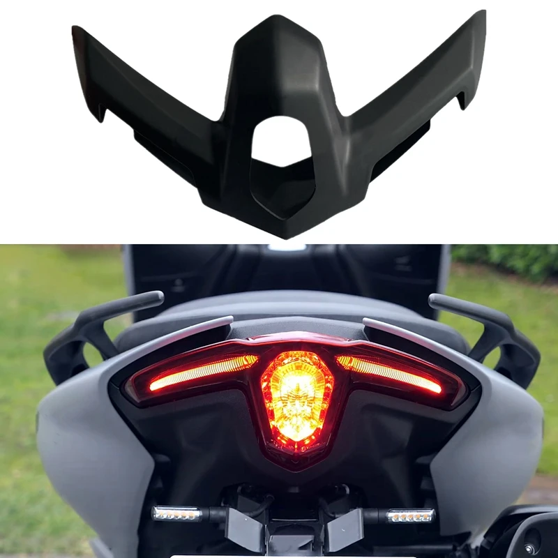 For Yamaha TMAX 560 TMAX560 2020 2021 Motorcycle ABS Turn Signal Shell Rear Taillight Shell Flashing Light Cover Cap