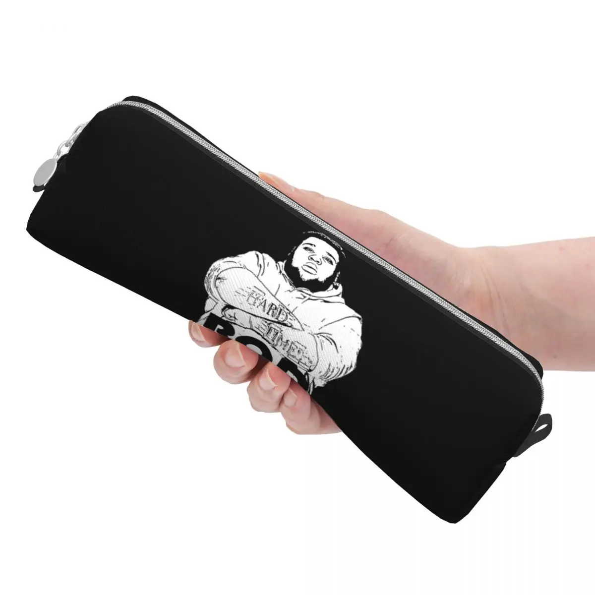 Rod Wave Pencil Cases Large Storage Pen Bags Pen Box For Boys Girls Students Stationery Pencil Pouch Cosmetic bag