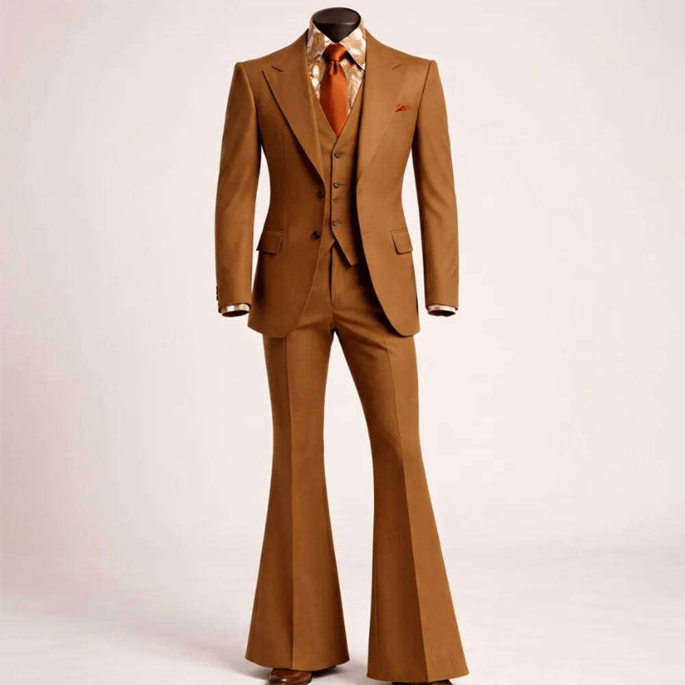 Vintage Erkek Kahverengi 3 Par - Mens Formal Look incelemesi ve fiyatı