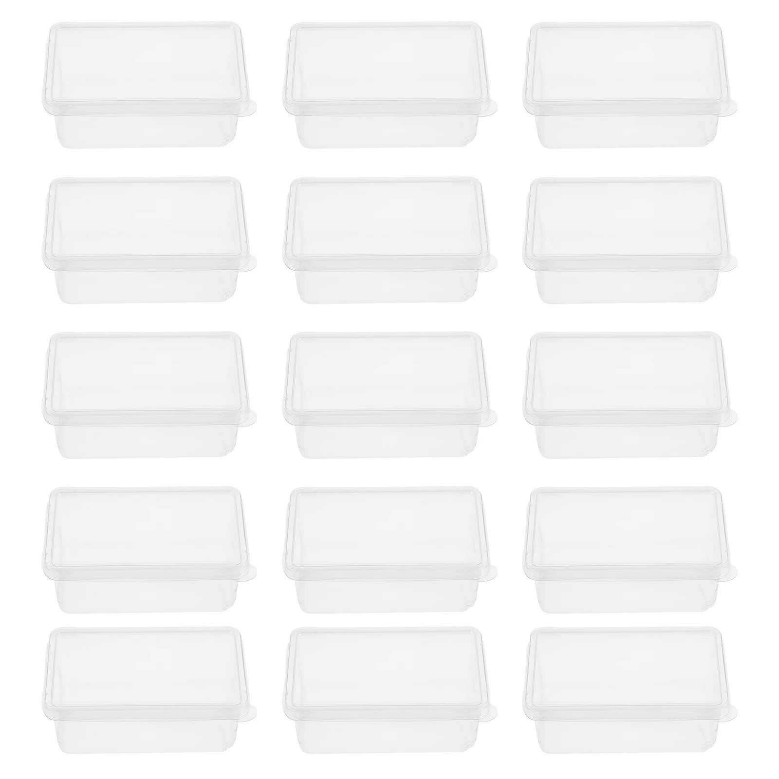 

20pcs Tiramisu Box Clear Cake Boxes Containers Transparent Lids Food Packaging Party Favor Mousse Storage Kitchen Bar