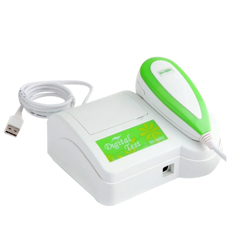 Equipo de Spa Qh-990u, analizador de piel, iriscopio Digital para el cabello y el cuero cabelludo