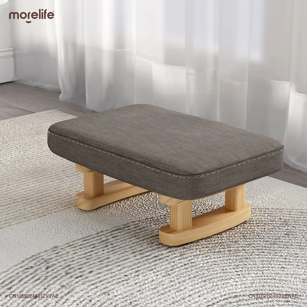 Low Chair Household Creative Small Stool Solid Wood Living Room Cloth Chairs Simple Sofa Footstool Adult Bench Shoe Stools