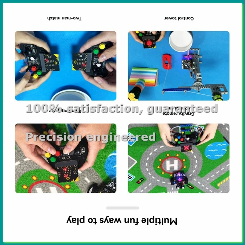 

Ручка управления роботом-машинкой, игровой джойстик, плата расширения Microbit V2 Joystick Breakout для детей - VVNB