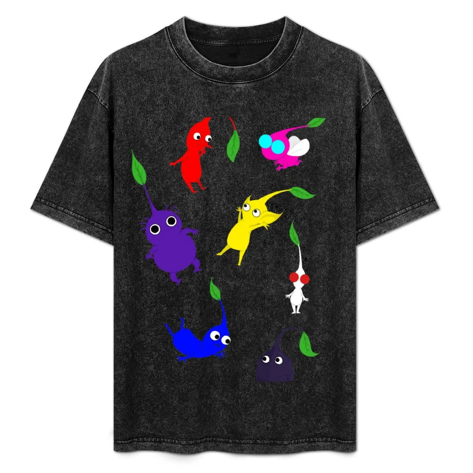 Pikmin T-Shirt Big and Tall Basic Tee Shirt