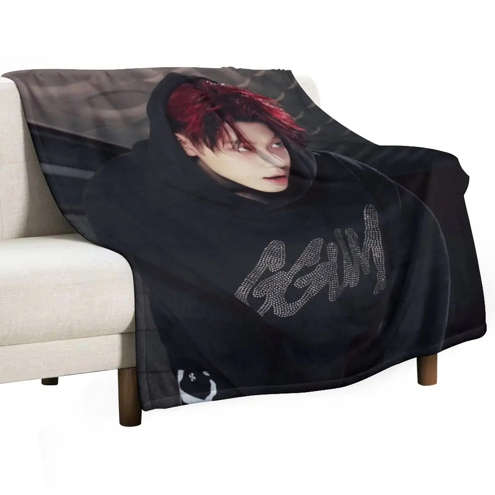 YEONJUN GGUM Throw Blanket Decorative Beds Hair blankets and throws Beautifuls Blankets