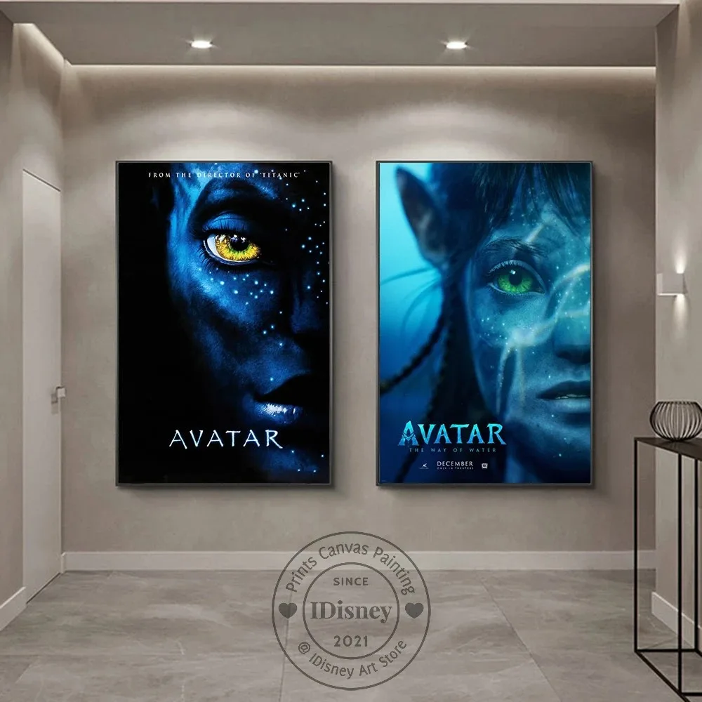 Avatar 2 The Way of Water Poster 2022 New Classic Movie Print on Canvas Painting Film Wall Art Picture Home Decor Christmas Gift