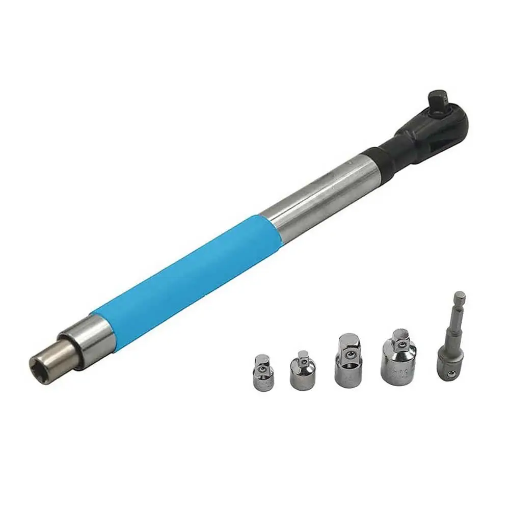 

Lightweight Wrench Extender for Maximum Torque Application Designed for Quick Changes and Enhanced Grip in Oily Conditions