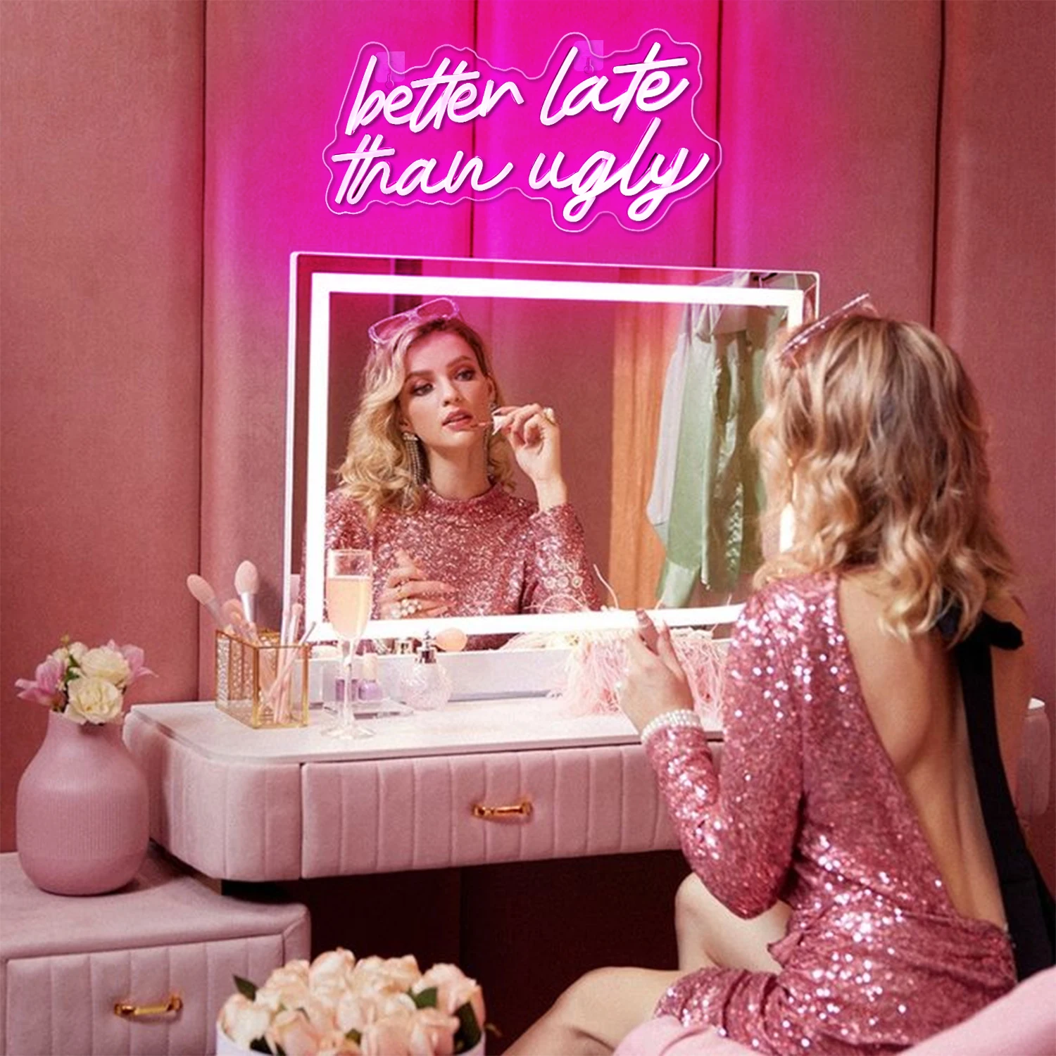 Meglio tardi del brutto Insegn - Beauty Makeup Bar recensione e prezzo