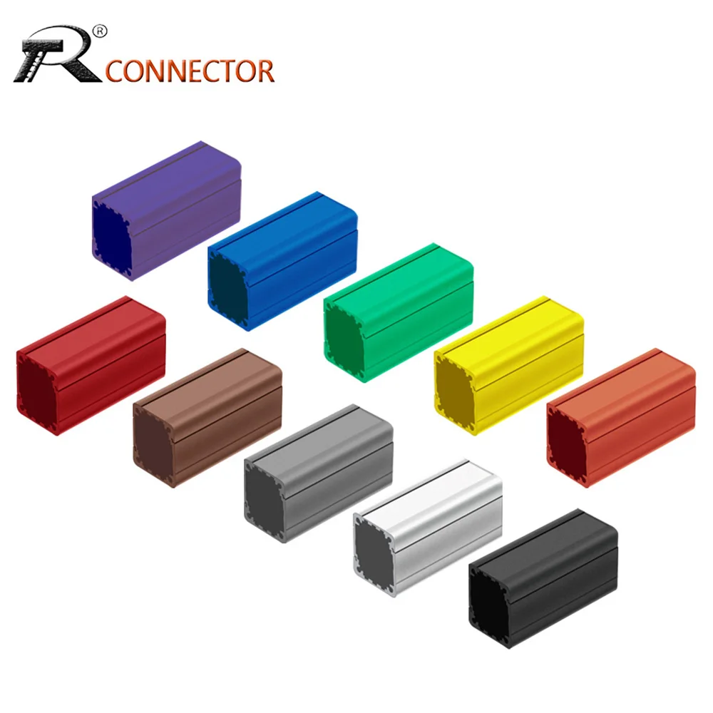 10pcs 63mm LED PowerCon AC Speaker Couplers Extender Connector Case for 3/4Pins Male/Female Speakon Panel Mount Straight Adapter