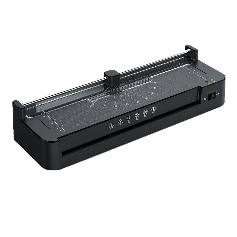 A3 Laminator Machine Hot Cold Laminator with Built-in Paper Trimmer for Photos Documents Home School Office