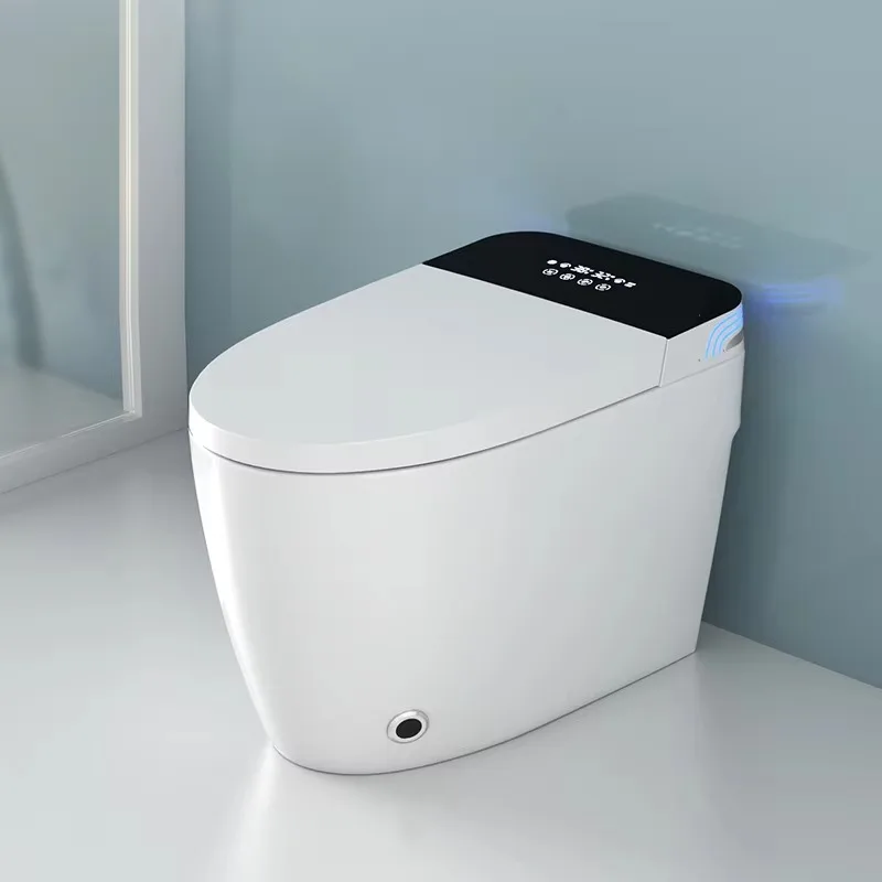 Hot-selling Electronic Automatic Ceramic Floor-standing Toilet with Automatic Flushing and Instant Heating Intelligent Toilet