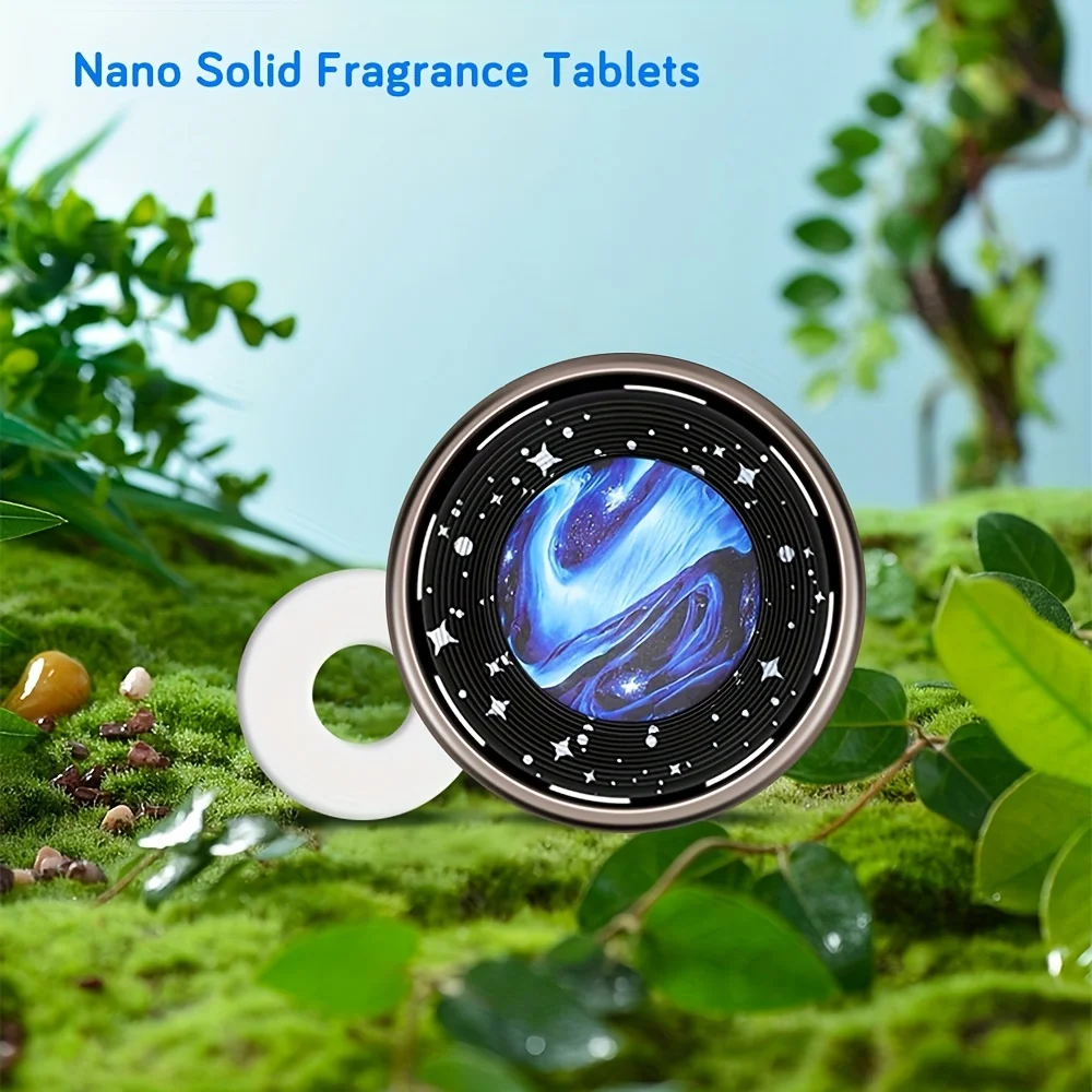 Car Planet Series Vent Clip Aromatherapy Fragrance - Long Lasting Air Freshener Perfume for Car Interior