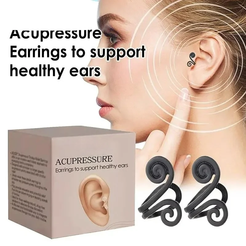 Pendientes de alivio de Tinnitus antitinnitus, tapones para los oídos, herramientas calmantes para los oídos, alivio del Tinnitus de presión