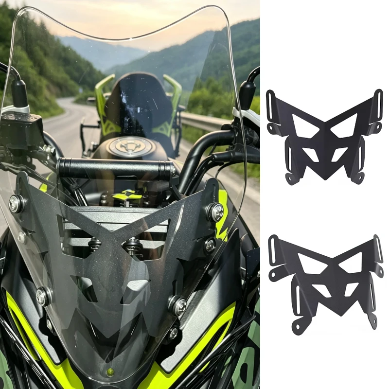 For Benelli TRK702X TRK702 TRK 702X 702 X 2022-2024 2023 Motorcycle Windshield Lift Bracket Windscreen Lifting Up Wind Deflector
