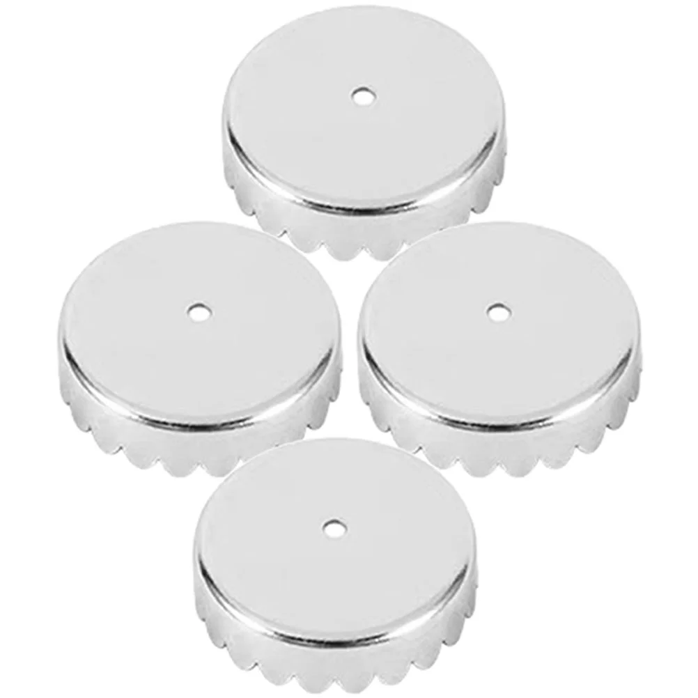 4 Pcs Soap Holder Supplies Dish Caps Drying Bath Draining Rack Bathroom Stand Silver Pull Out Towel Rail Kitchen