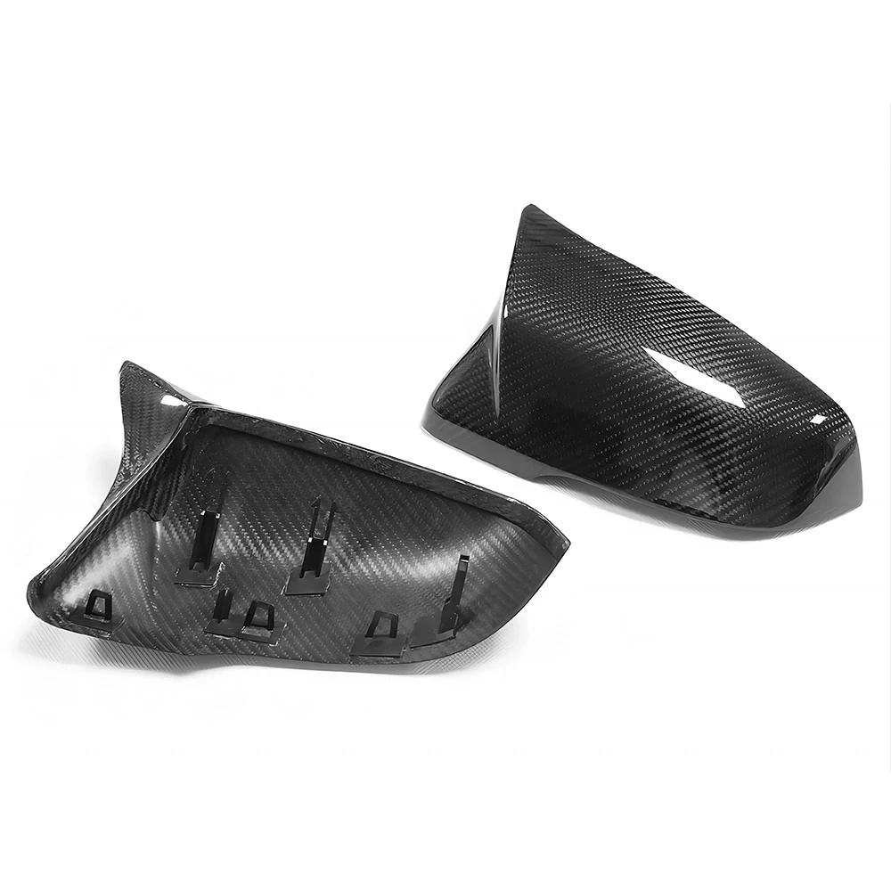 Replacement Rearview Side Mirror Covers Cap For BMW G29 Z4 Toyota Supra M Style Dry Carbon Fiber Casing Shell