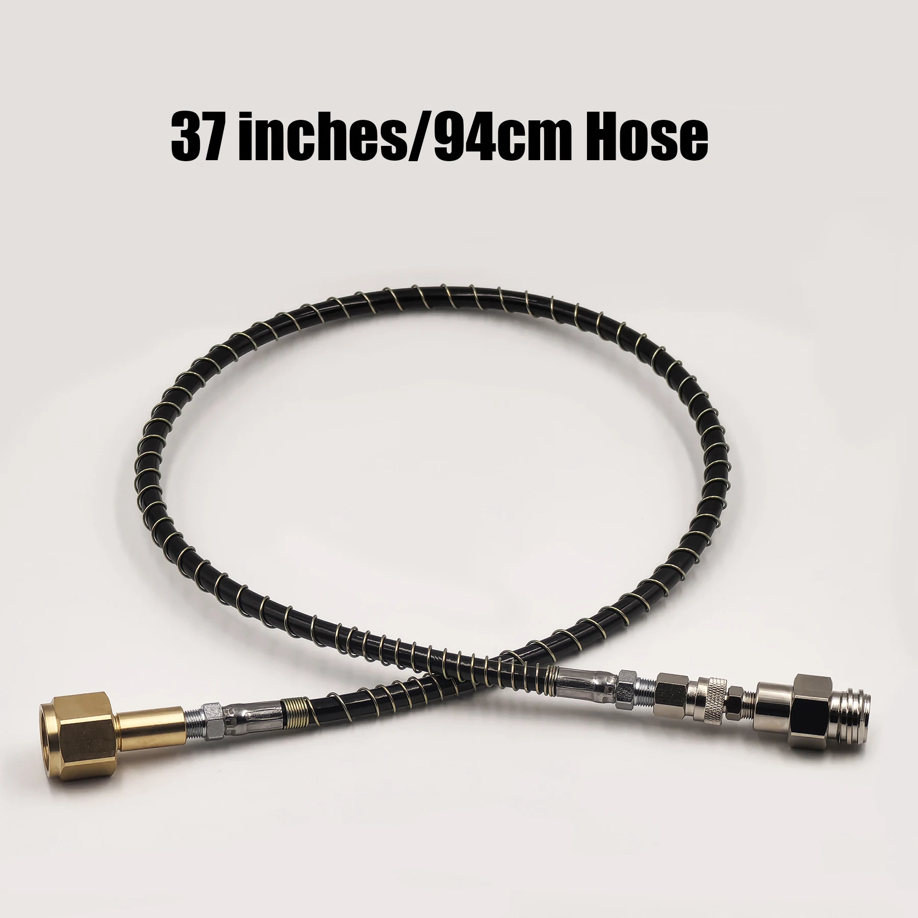 Imagem -03 - Refrigerante Água Maker Acessórios Primavera Tampa Mangueira Quick Disconnect Connector Co2 Tanque Cilindro Adaptador W21.814 g3 Cga320