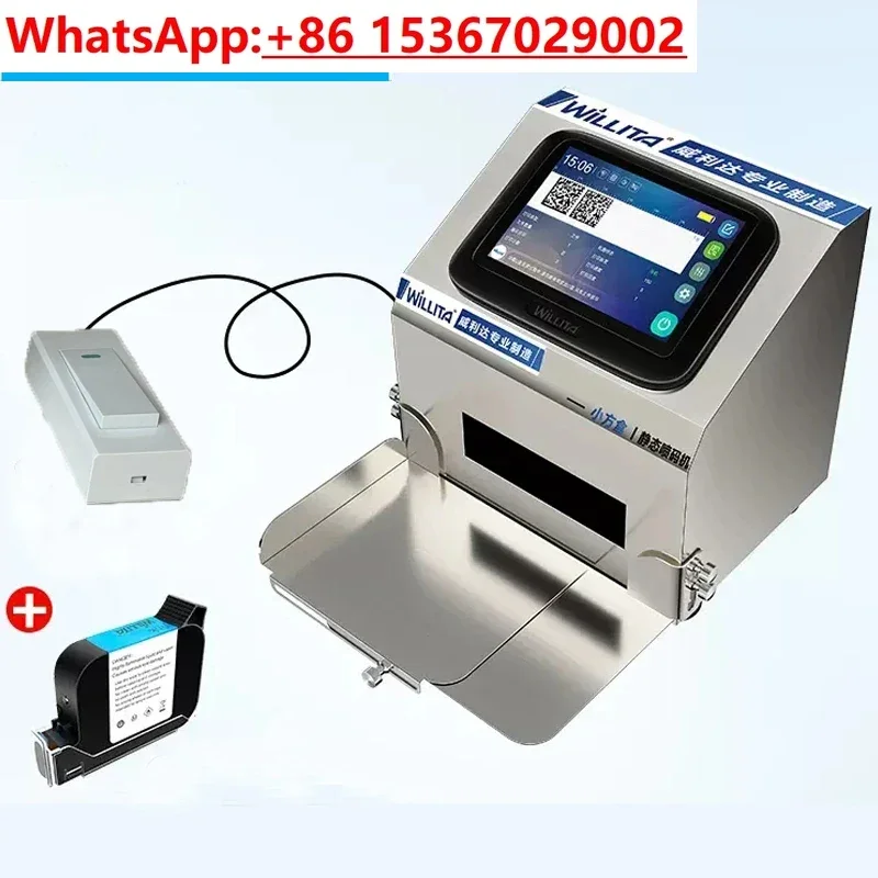 Desktop Smart Static Printers Eco Solvent PVC ID Card Inkjet Printer Desktop Inkjet Printer Expiry Date Logo Code Printing