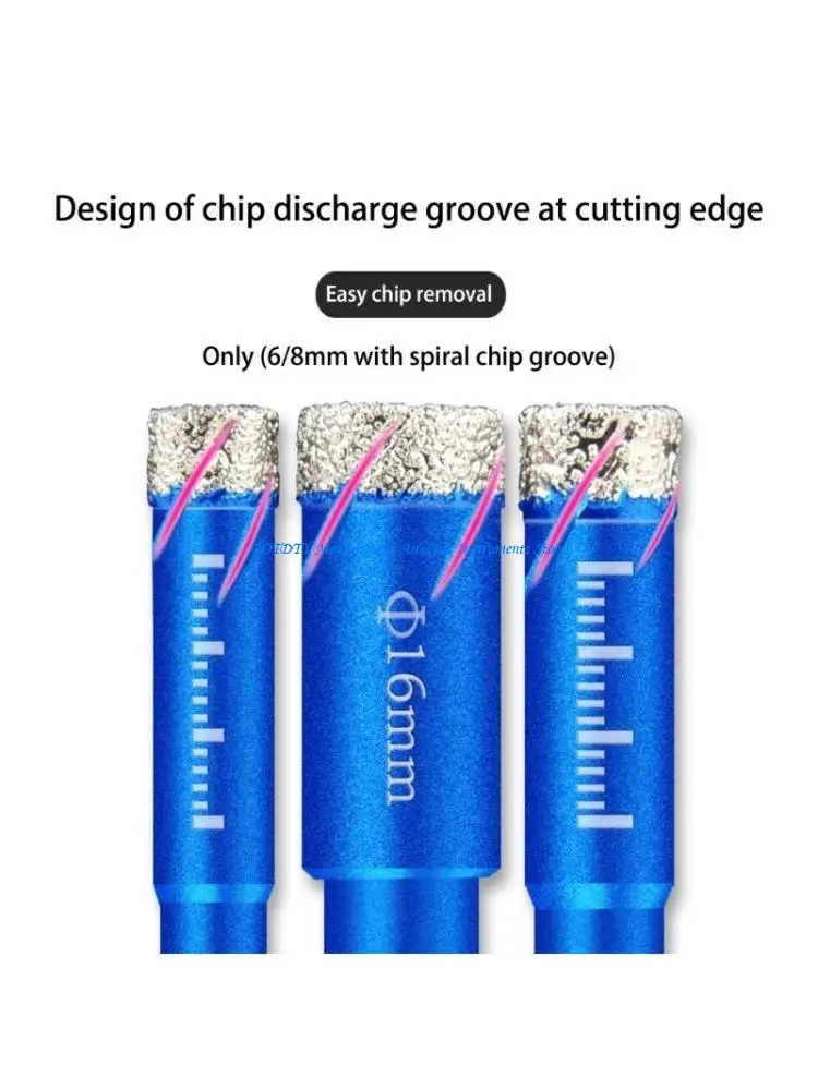 

367D Diamond Drilling Grinding Tile Milling Granite Marble Finger Bit Drill Bit