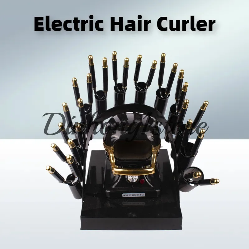 Curly hair straightener 2-in-1 curling hair salon, electric heater, pliers, perm, curling iron